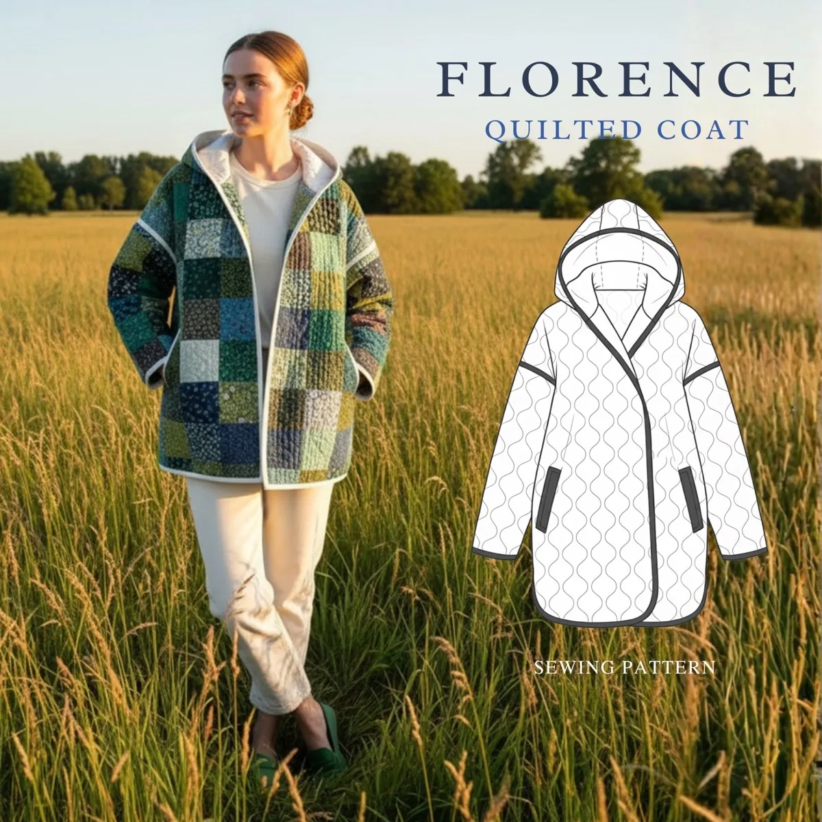 Florence Quilt Coat view 8